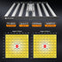 Phlizon FD9600 1000W Full-spectrum+UV/IR Daisy Chain Dimmable Cost-effective High-yield Commercial LED Grow Light 5X5ft 6ftx6ft